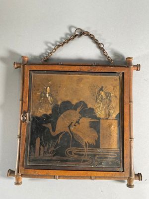 a picture of a painting hanging on the wall