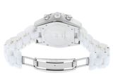an image of a wrist watch with a white bracelet