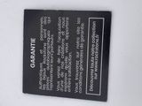 a label on the back of a bottle of wine