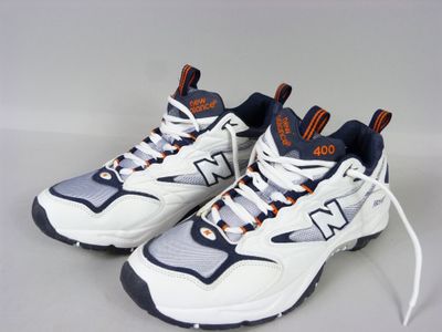 men ' s new balance 991 white / navy / orange