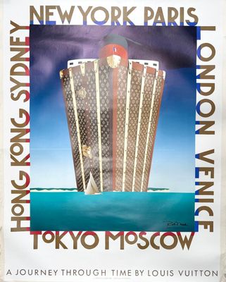 an advertisement for the new york paris hotel in tokyo, japan