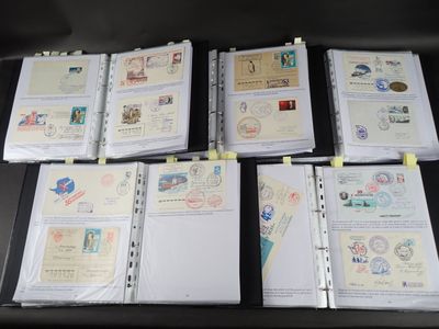 1 carton avec une superbe, rare et exhaustive collection de …