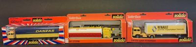 Solido France Lot de trois véhicules Toner Gam : -SAVIEM Sem…
