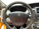 dashboard of a car with a steering wheel and dashboard controls
