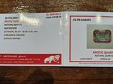 a picture of a ticket with a picture on it