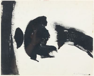 une image représentant une peinture en noir et blanc d'un homme et d'une femme