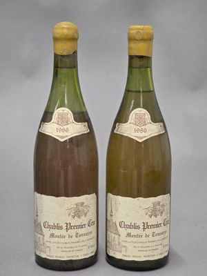 2 B Chablis Premier Cru, Montée de Tonnerre, François Ravene… - Photo 1