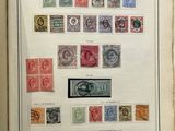 an open book with a bunch of different stamps on it