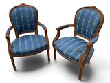 pair of antique armchairs with blue upholstered upholstered upholstered upholstered upholstered upholstered upholstered