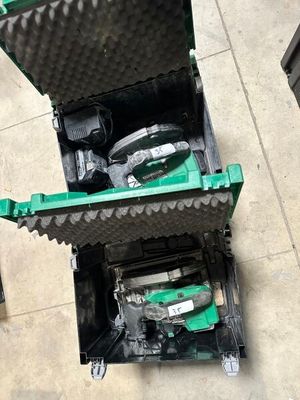 a green box with a green engine inside of it