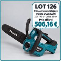 MAKITA. Tronçonneuse élagueuse UC002GZ01, sans batterie