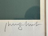 une photo représentant un cadre Polaroid sur lequel figure la photo d'une personne