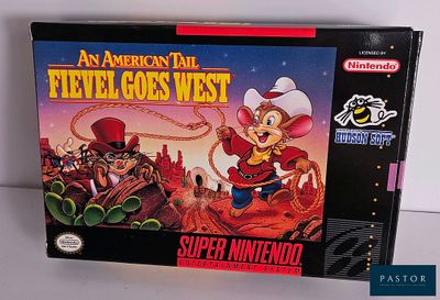 an american tail five - eyed goes west super nintendo game