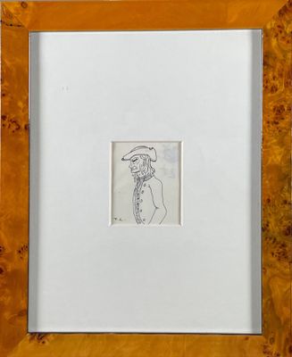 l'image d'un dessin d'une femme coiffée d'un chapeau