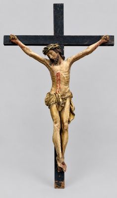 an image of a wooden crucif with a cross on it