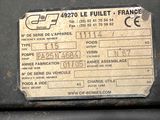 a label on the back of a car that says,