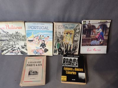 Espagne / Portugal lot de 6 ouvrages dont épiques & douces c…