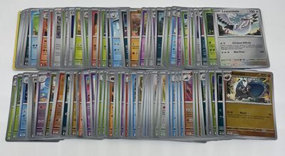 a lot of cards that are on the table