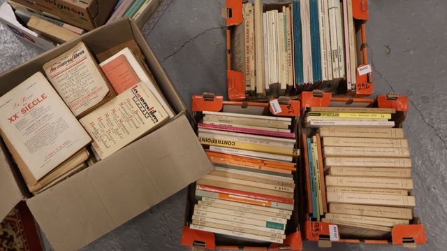 4 cartons de revue dont  ’ Tel quel  ’, cahier du 20e siècle, Cah...