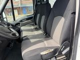 the interior of a van with the seats folded down and the driver ' s seat folded down