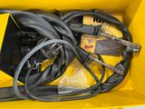a yellow box with a bunch of wires in it