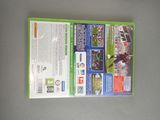 the back cover of a wii game with a soccer game on it