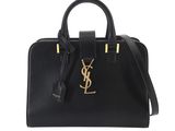 saint laurent small leather tote bag