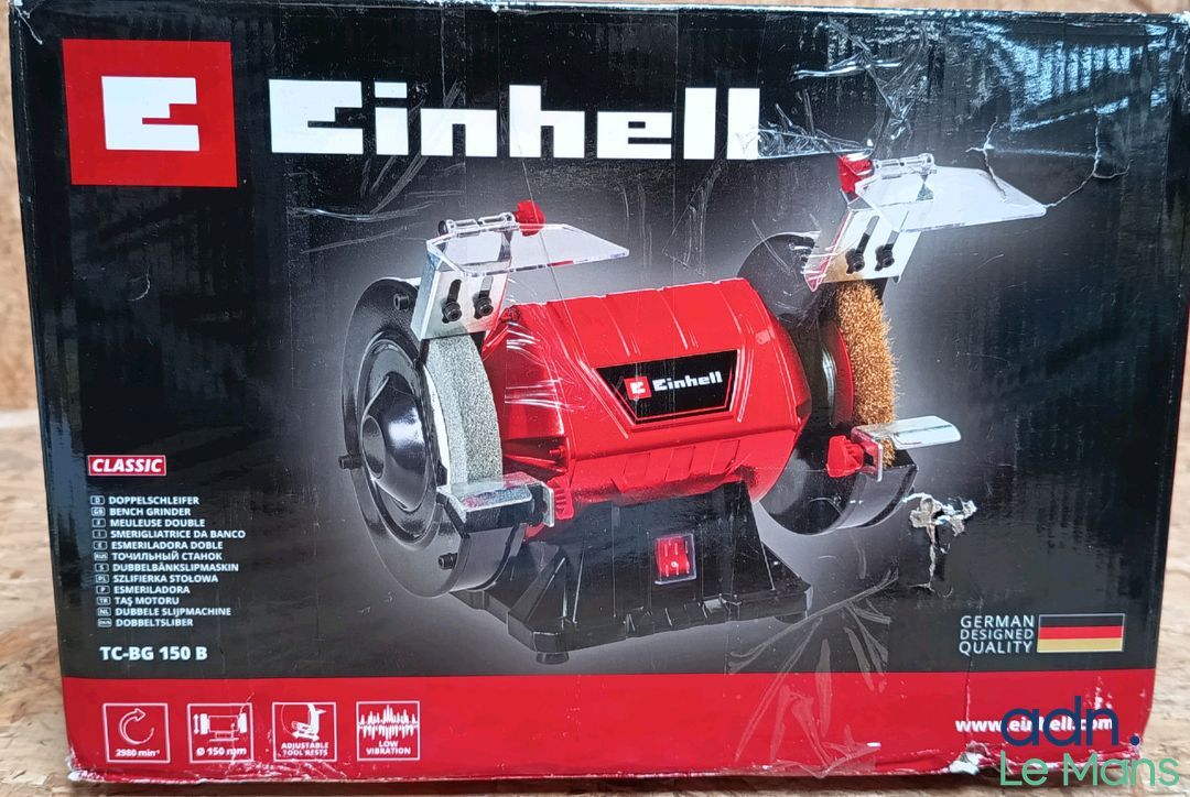 Meuleuse double EINHELL TC-BG 150 B - Neuf Descellé - Emball…