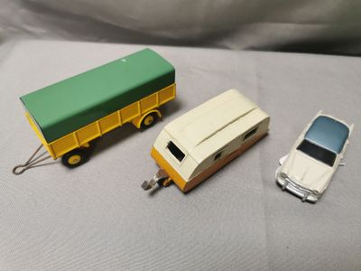 DINKY TOYS - FR FIAT 1200 Grande vue blanc cassé toit beu mé…