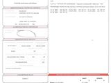 un gros plan d'un document portant un code-barres