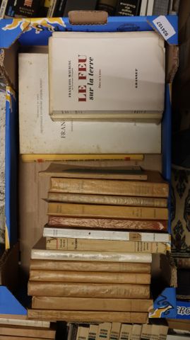 Lot de livres de littérature dont François MAURIAC. 