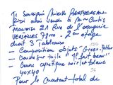 an image of a letter written to a man on a white sheet of paper