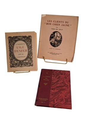 Réunion de trois ouvrages : - MAC ORLAN (Pierre) : Les clien…