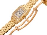 an image of a woman ' s wrist watch with diamonds on it