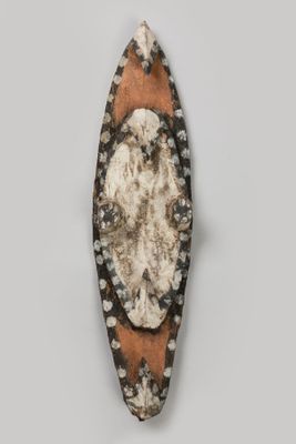 OCEANIE-GARRA - SEPIK Importante figure d'idole en bois scul…