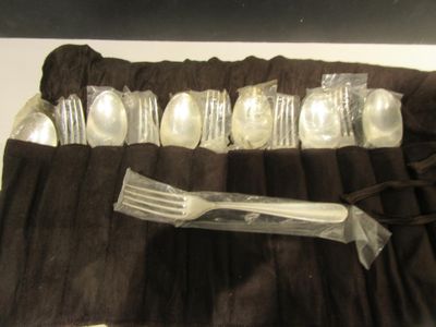 une image représentant un couteau, une fourchette et une cuillère dans un étui