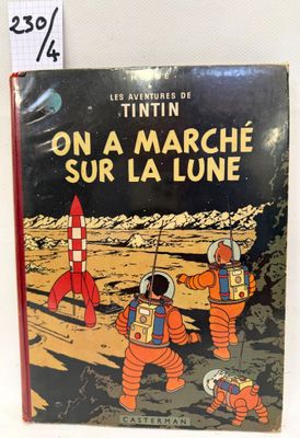 french children ' s book on a marche sur la lune