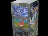 a picture of a box of pokemon cards on a black background