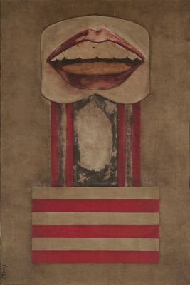 École des années 1960-1970 Sans titre Huile sur toile portan…