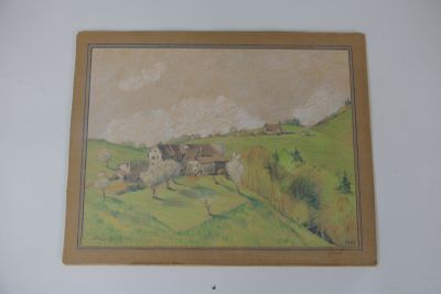 une image d'un tableau sur le mur d'une maison