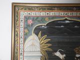 a picture of a painting on the wall of a house
