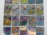 a bunch of pokemon cards sitting on top of a table