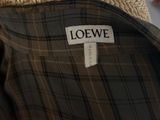 the back of a hat with a label that says loewe on it