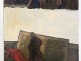 an image of a painting of a person sitting in a chair