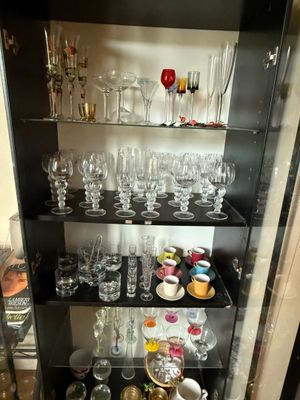 Bon ensemble de verrerie