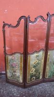 Paravent style Louis XV, fin XIXe, à 4 pans, 132 à 177x185 c… (photo 4)