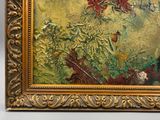 a picture of a painting on the wall of a room