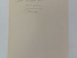 an old photo of a piece of paper with writing on it