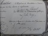 an old document with a picture of a man on it
