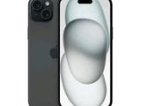 an image of a black iphone 11 with a white background